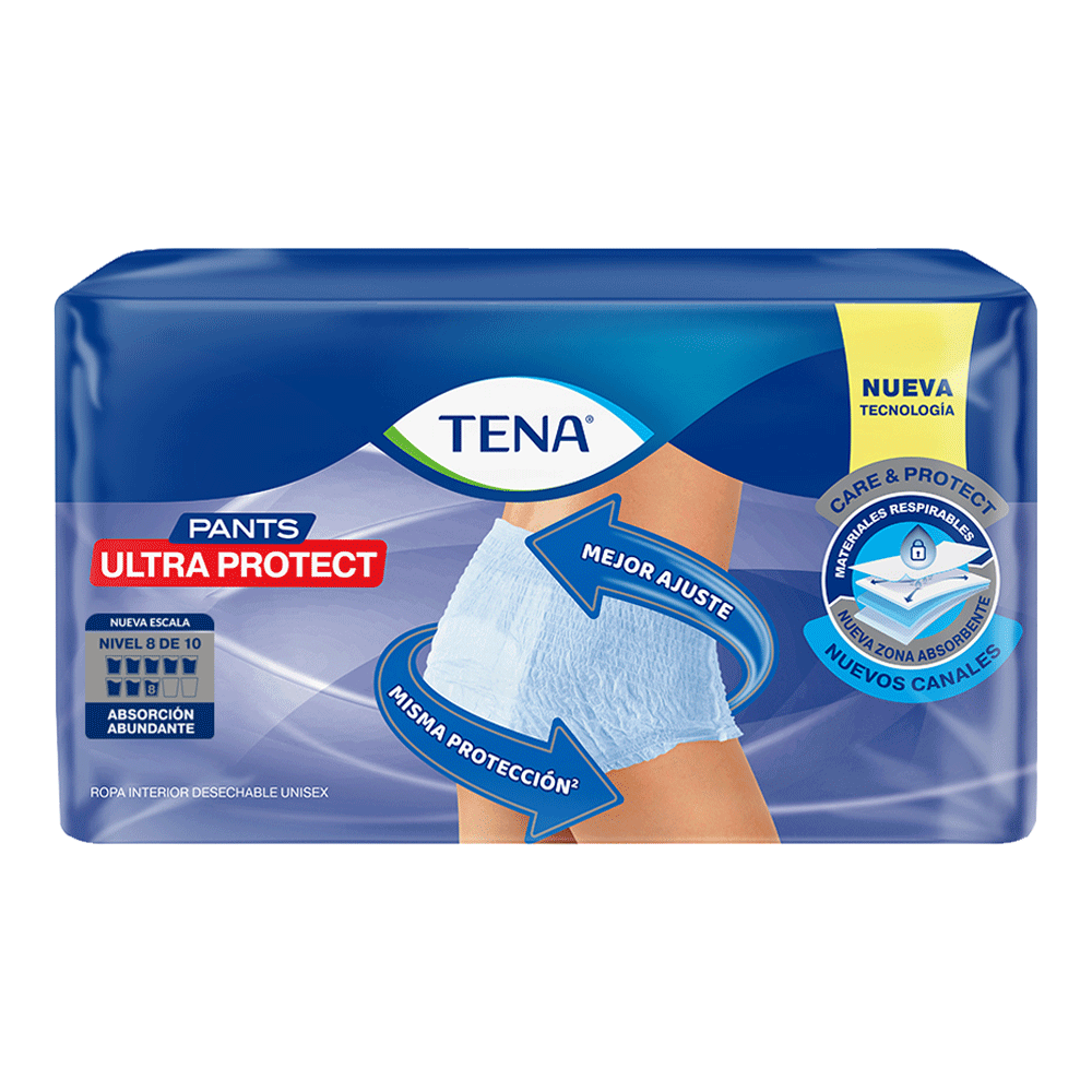 Calzon Tena Ultra Protect talla M - 16un