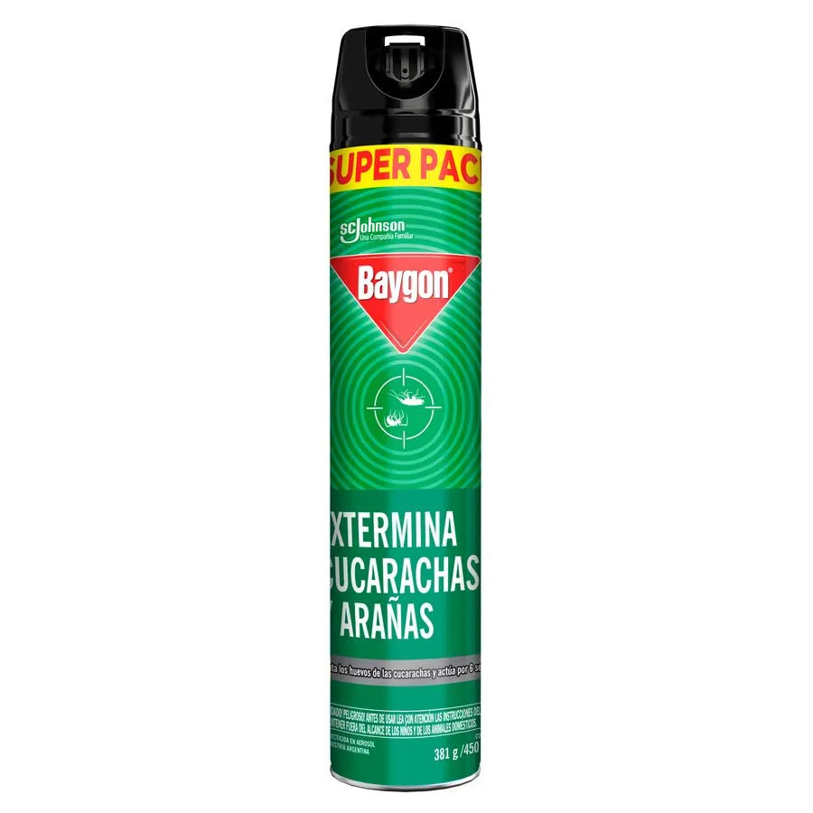 Insecticida Cucarachas y Arañas 450cc Baygon