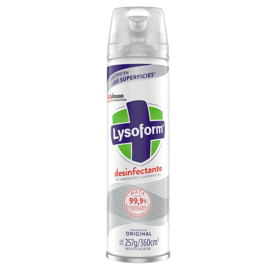 Desinfectante en Aerosol 360cm3 Lysoform