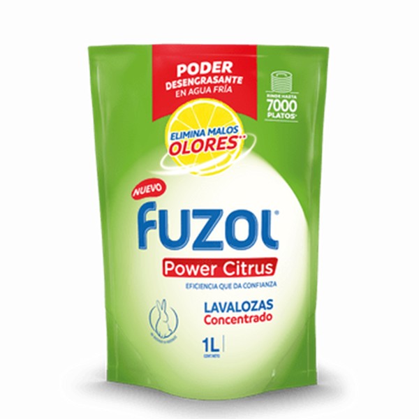 Lavaloza Fuzol concentrado limón 1L