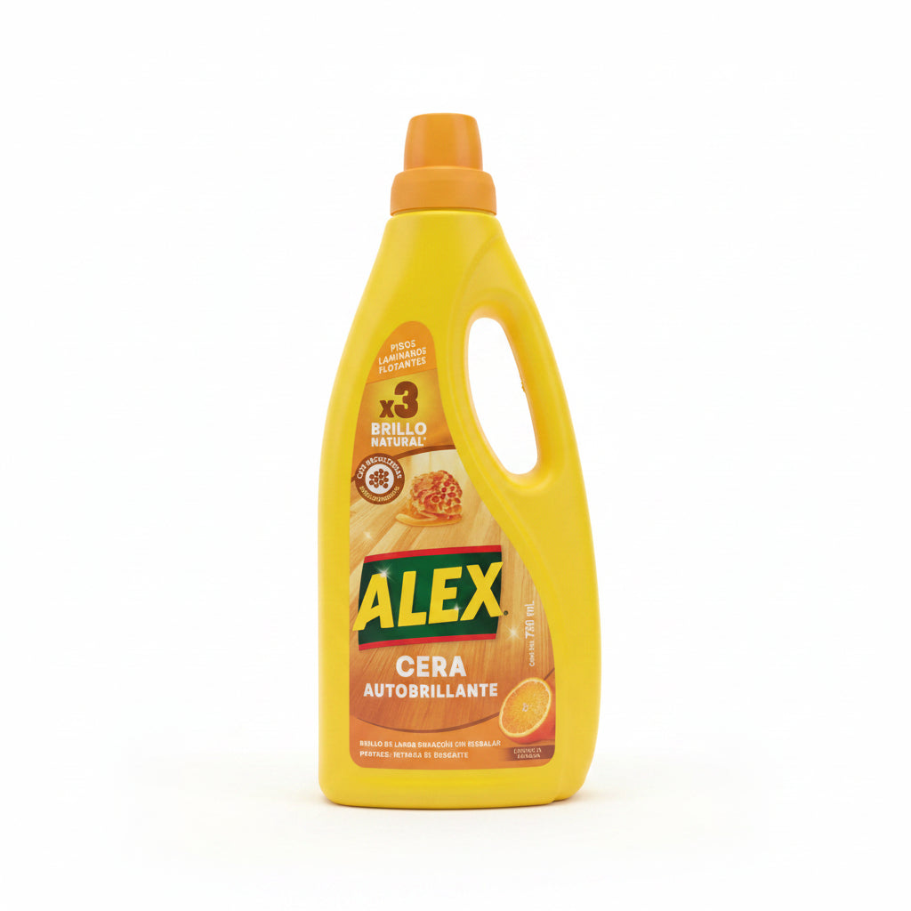 Cera para Piso Flotante 750ml Alex