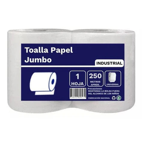 Toalla de Papel 2x250 Jumbo