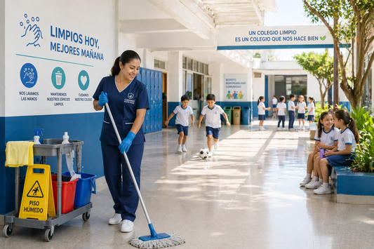 Higiene en colegios y jardines infantiles: guía de productos y rutinas de aseo
