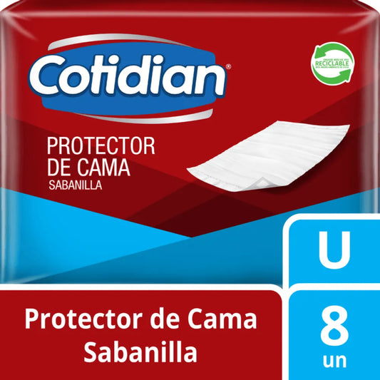 Sabanilla Cotidian, Talla U - 8 unidades