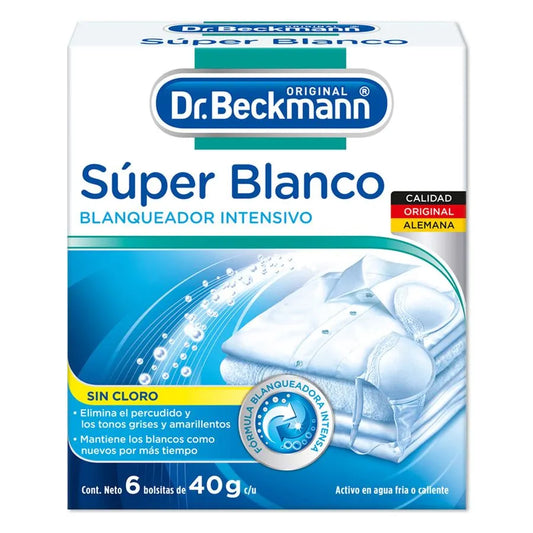 Super Blanco Bolsitas, Dr Beckmann, 240g