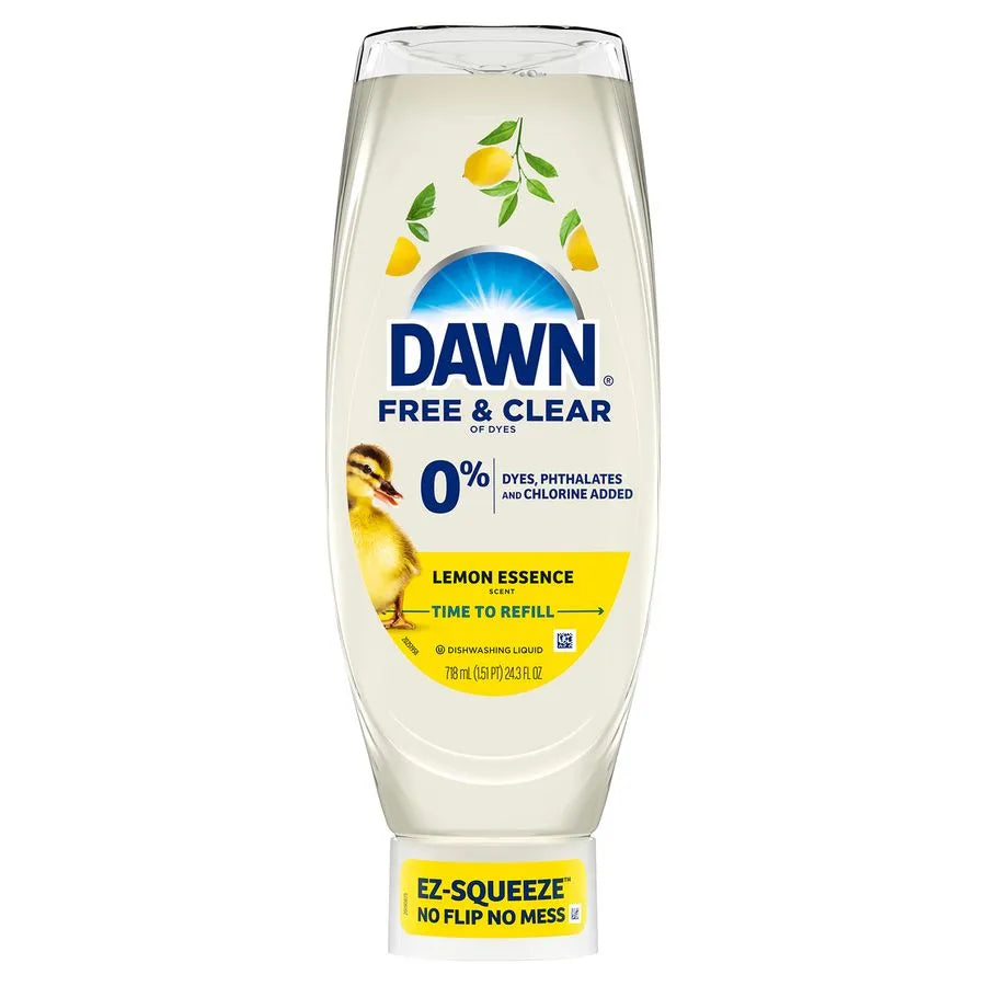 Lavaplatos Squeeze Free Clear, Dawn - 718 ml