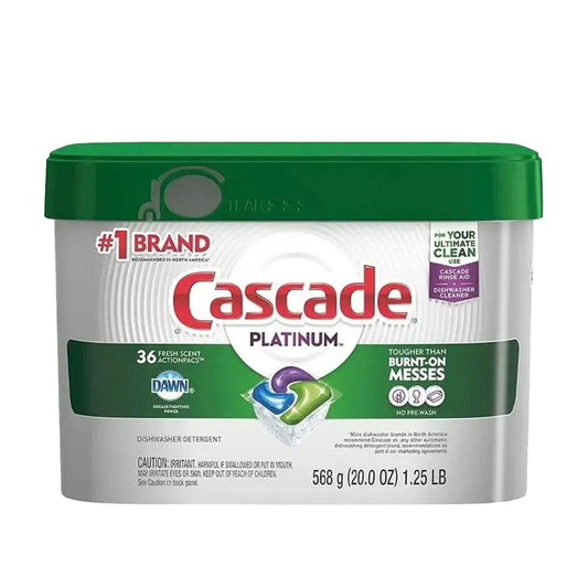 Lavavajillas Platinum Actions Pack Fresh, Cascade - 36 unidades