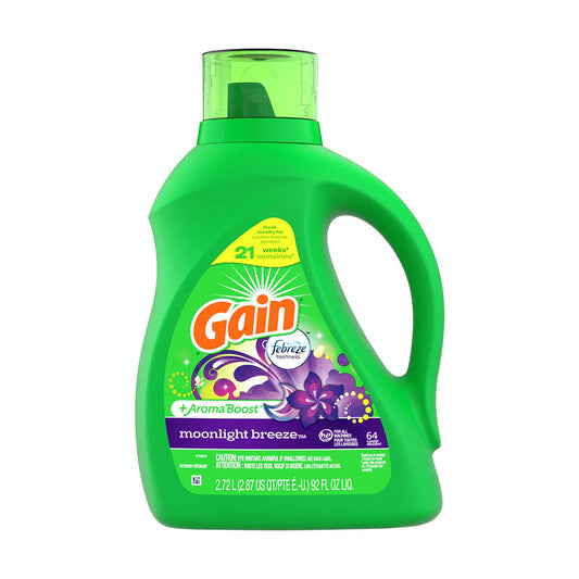 Detergente Líquido Gain Moonlight, Gain - 2,6 L