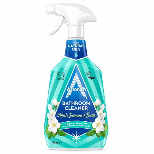 Limpiador Baños Jazmín Blanco y Albahaca Astonish 750 ml