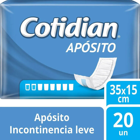 Apositos Cotidian Incontinencia Leve - 20un
