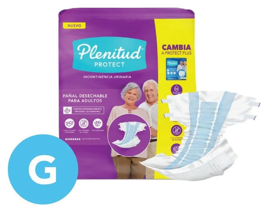 Pañal Plenitud Protect Talla G 22un