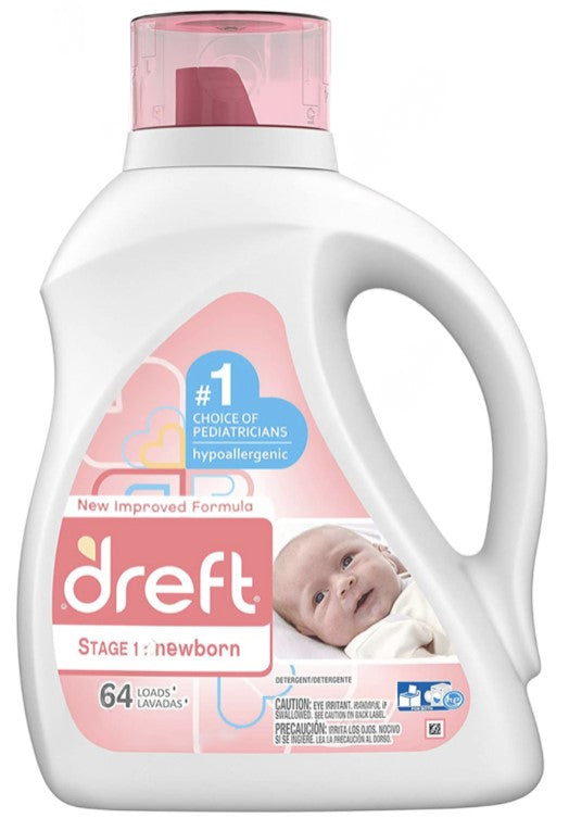Detergente Concentrado para Bebé Stage 1, Dreft - 2,72 lt