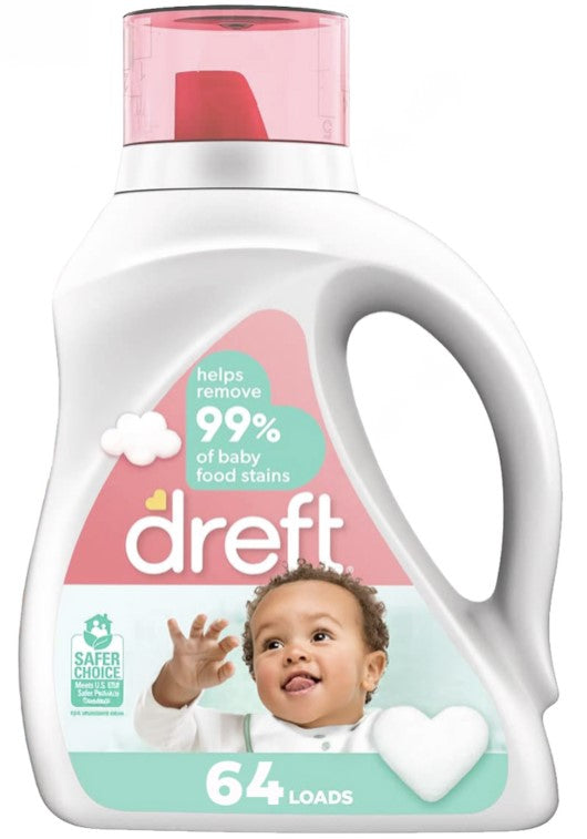 Detergente Concentrado para Bebé Stage 2, Dreft - 2,72 lt
