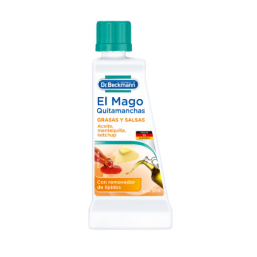 El Mago quitamanchas grasas y salsas, Dr Beckmann - 50ml
