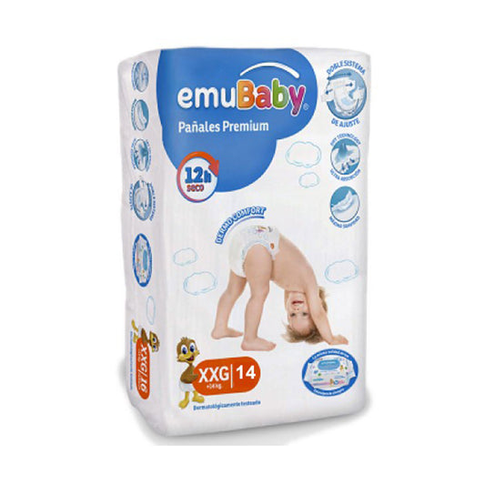 Pañal Emubaby Premium Talla XXG - 14un (Copia)