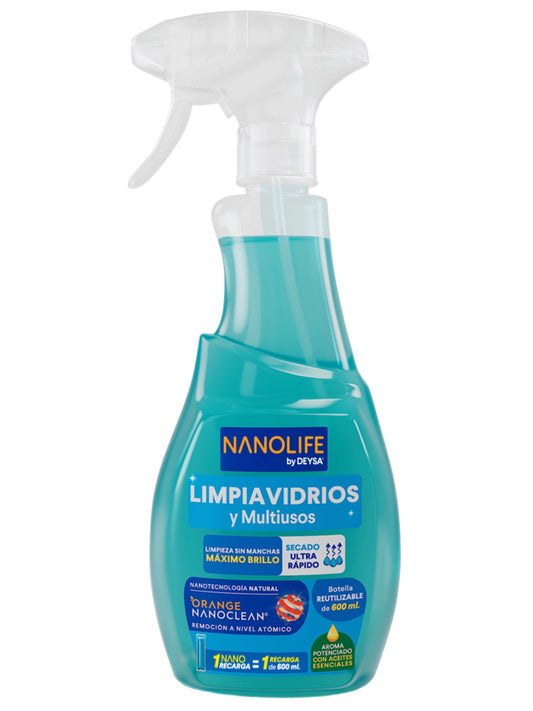 Limpiavidrios Nanolife - 600ml